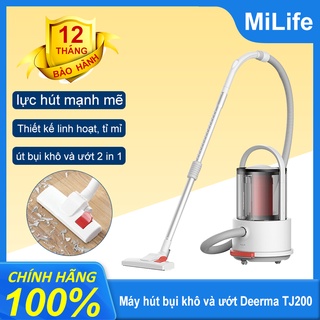 Máy hút bụi khô và ướt Deerma TJ200 Đa năng trên mọi loại vết bẩn