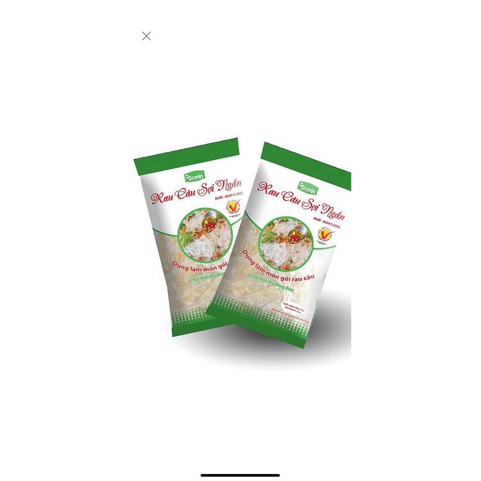 Miến rau câu sợi ngắn