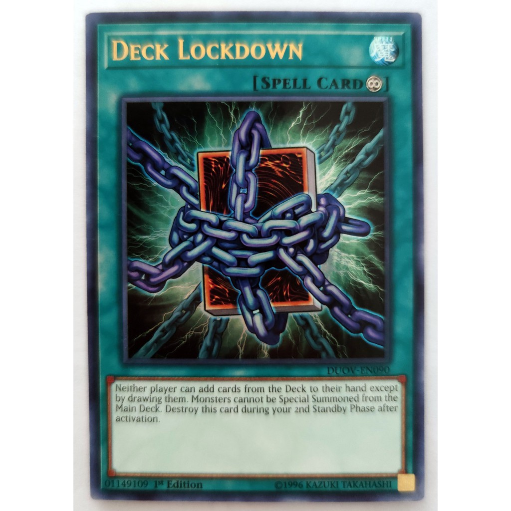 [Thẻ Yugioh] Deck Lockdown |EN| Ultra Rare