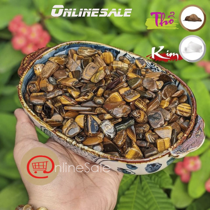 [100g] Vụn Đá Đỏ tự nhiên thanh tẩy đã làm bóng mang năng lượng tích cực