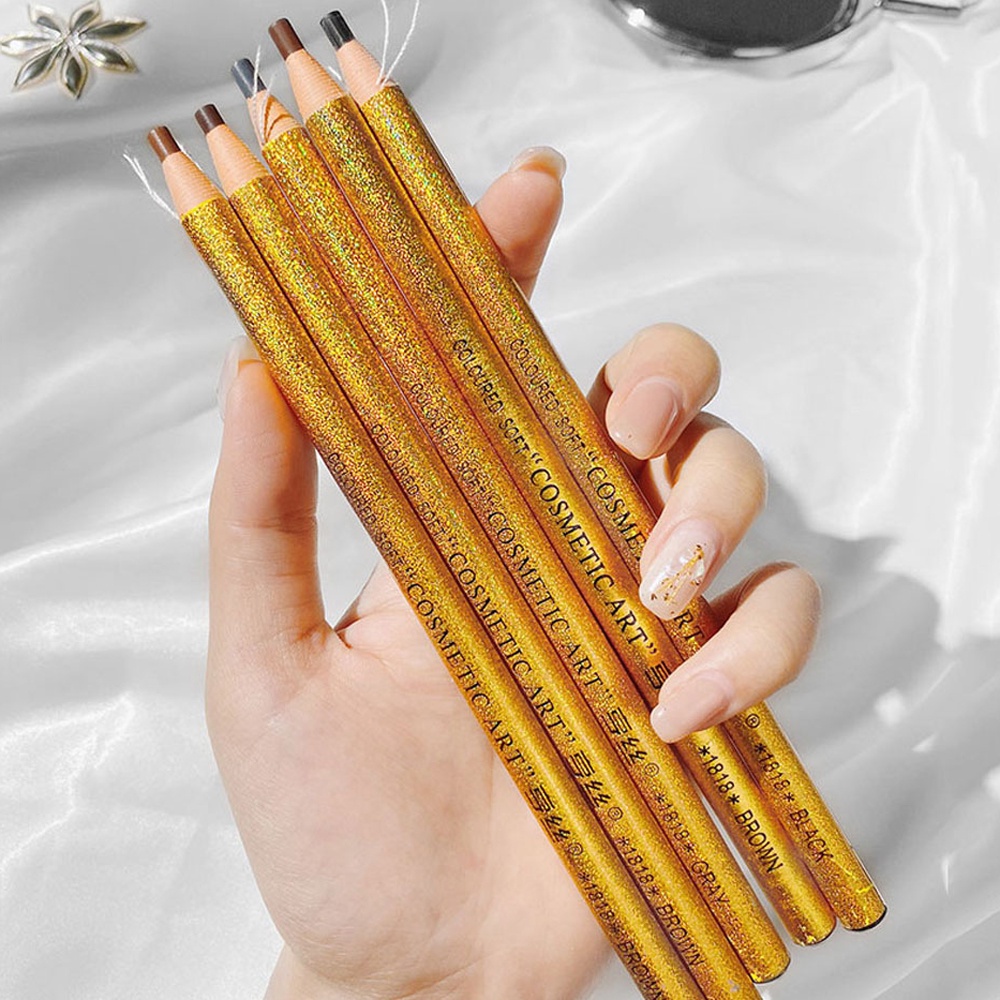 [Hàng mới về] Bút chì kẻ lông mày chống nước chống mồ hôi lâu trôi độc đáo nhiều màu tùy chọn