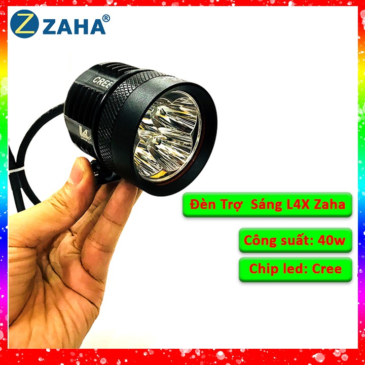 COMBO 3 đèn trợ sáng L4X 40w chính hãng Zaha