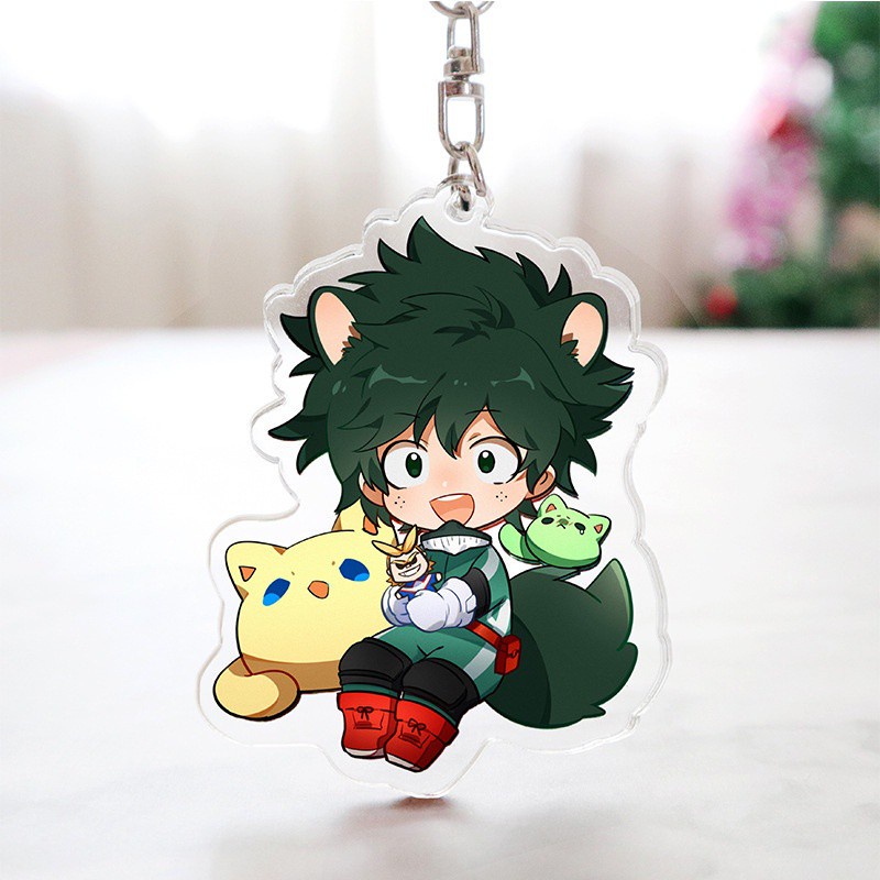 Móc khóa Acrylic phong cách anime My Hero Academia