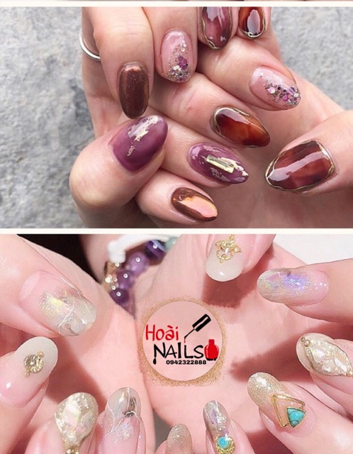 Gel vẽ metal - Phụ kiện Nail