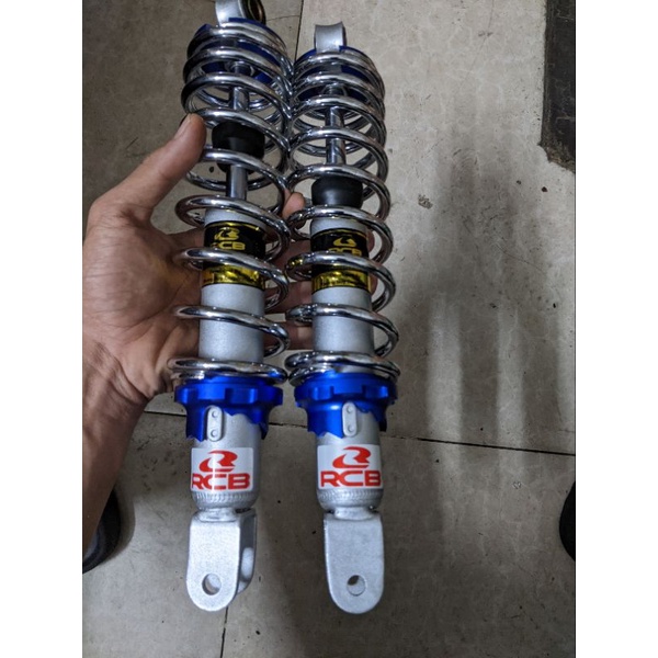 Phuộc RCB lò xo inox 32cm gắn AB  Airblade NOUVO 4 5 6 PCX NVX Impulse Dylan...