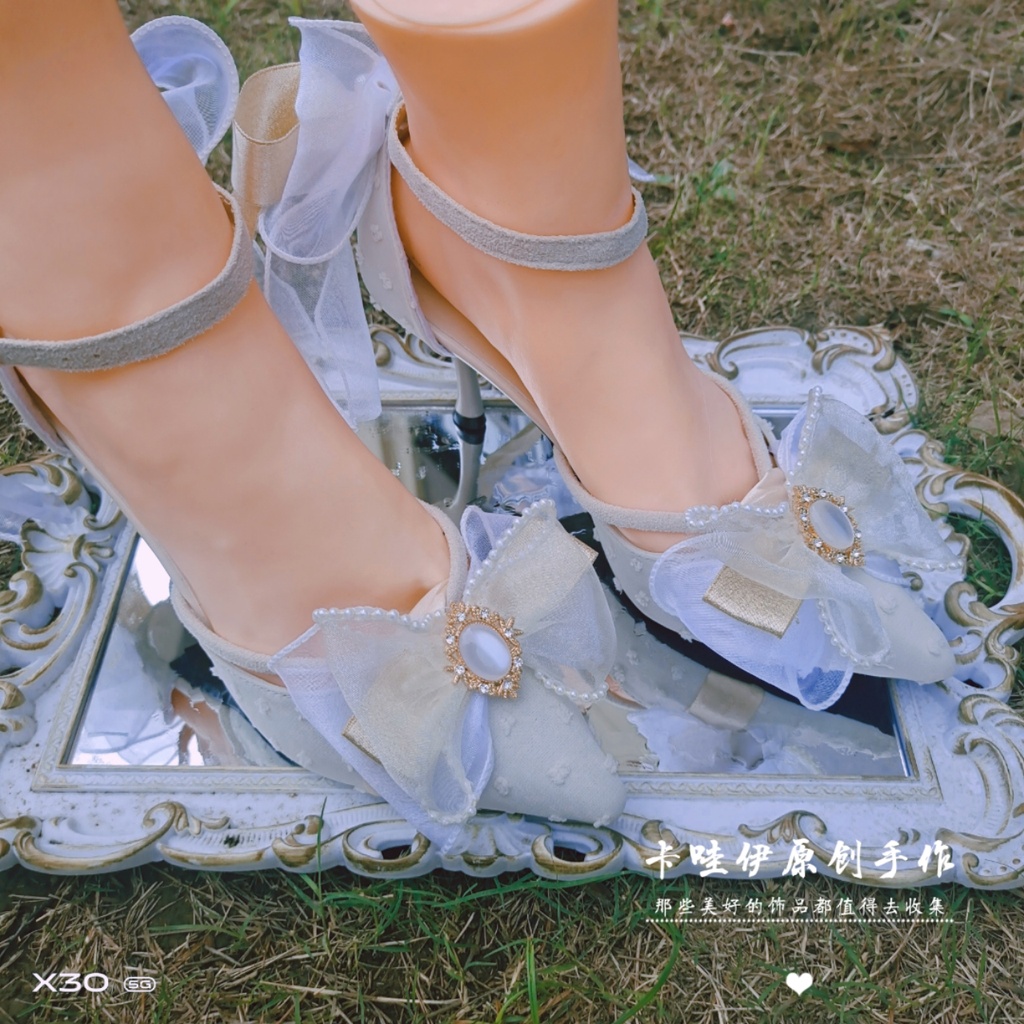 GIÀY CAO GÓT MŨI NHỌN LOLITA  4446