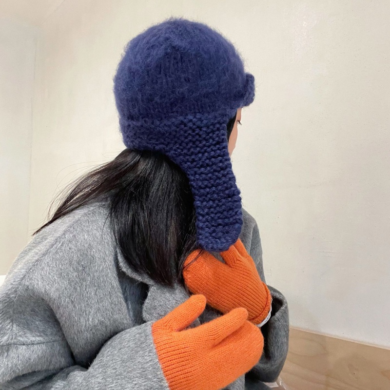Youyo Mũ Len Trùm Tai Phong Cách Nga Bảo Vệ Tai Khi Đội Mũ Beanie