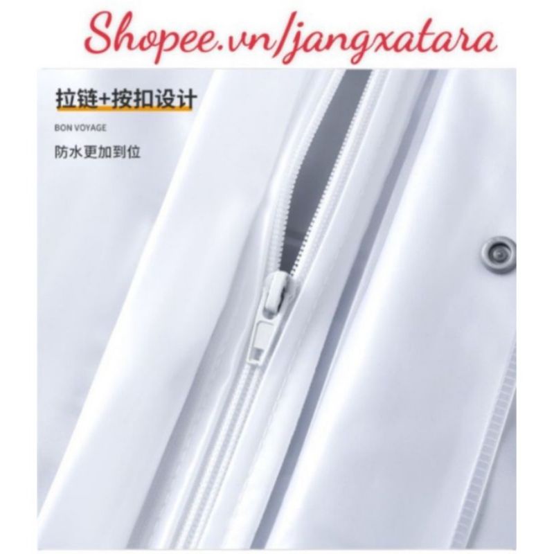 Bộ áo mưa nam nữ quần dài toàn thân không thấm nước chống mưa bão