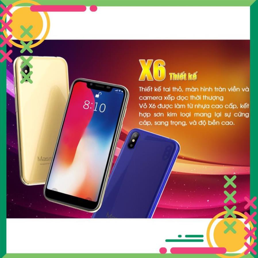 Điện Thoại Masstel X6 (Siêu Phẩm Cảm Ứng Giá Rẻ) - Bảo Hành Chính Hãng 12 Tháng | BigBuy360 - bigbuy360.vn