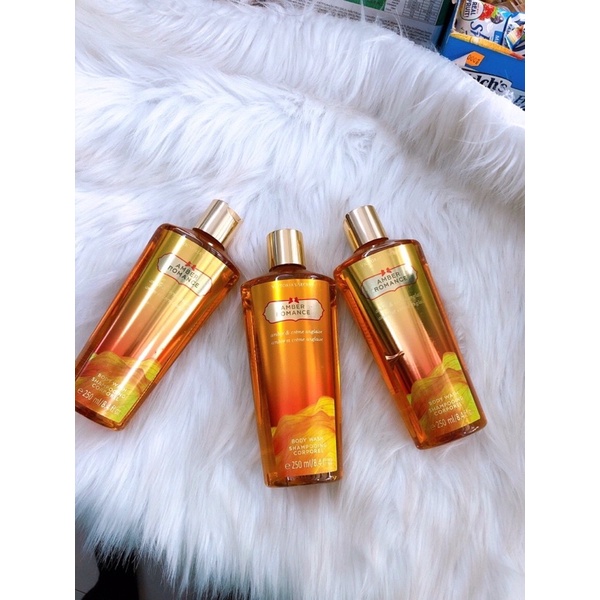 SỮA TẮM NƯỚC HOA CAO CẤP AMBER VICTORIA’S SECRET 250ML
