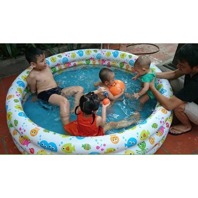 Bể bơi 3 chi tiết 3 tầng