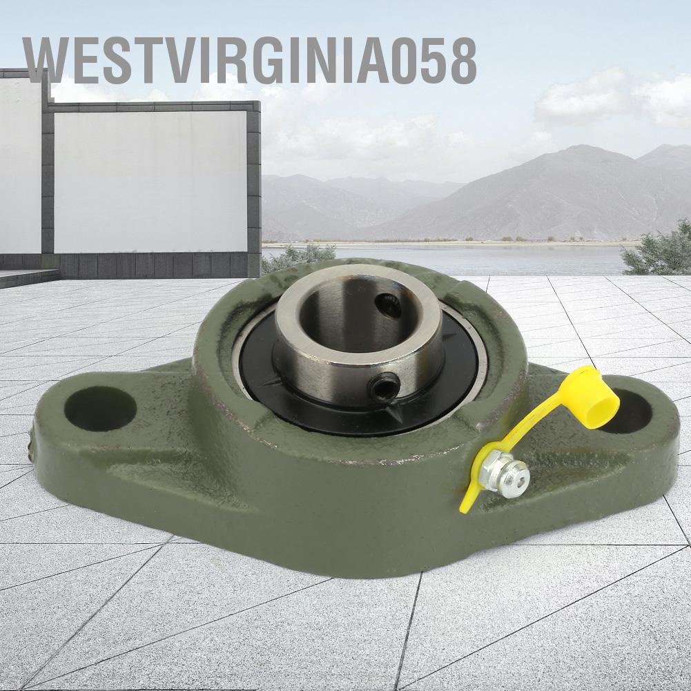 Westvirginia058 UCFL204 Thickened Mounted Self Aligning Rhombic Bearing Oval Flange Pillow Block