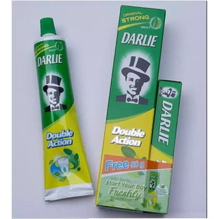 Darlie Kem đánh răng Double Action 225g Tặng 1 hộp 50g