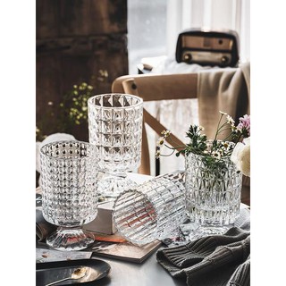 [Mã SKAMLTSM9 giảm 10% đơn 99K] Lọ hoa thuỷ tinh trong suốt dáng ly