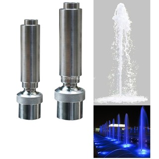 Đầu phun hình cột nước inox phi 27mm - 34mm - 49mm đầu phun nước nghệ thuật