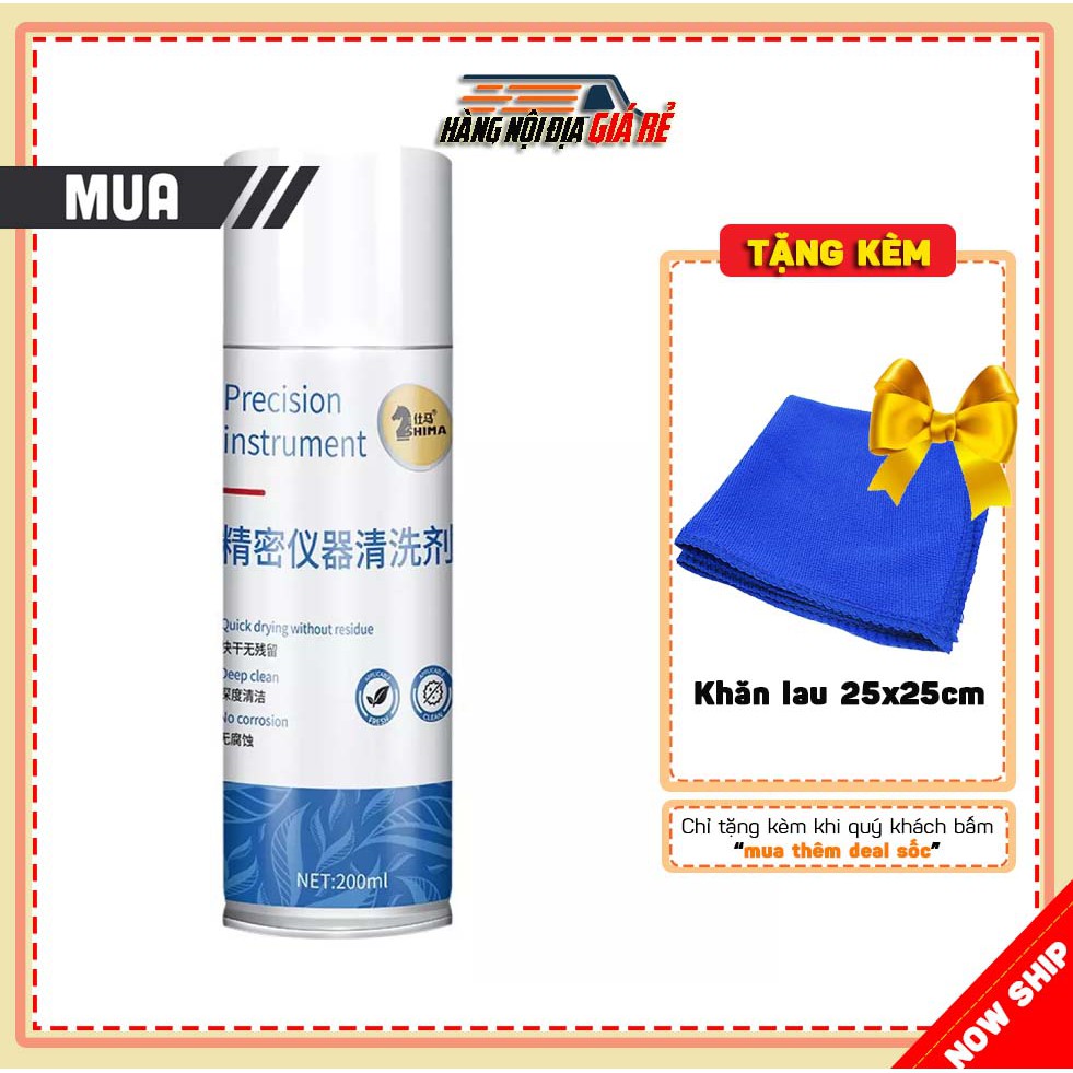 Dung Dịch Xịt Vệ Sinh Bo Mạch Điện Tử Shima 200ml