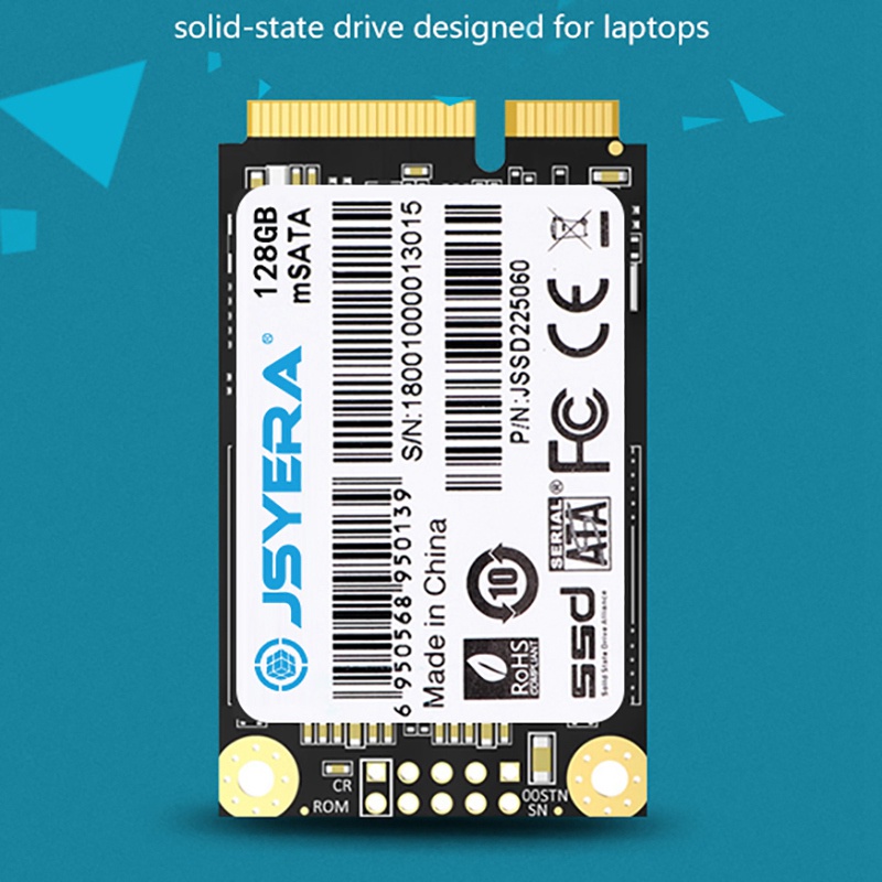 Ổ đĩa cứng JSYERA Mini MSATA SSD 128GB cho máy tính để bàn
 | WebRaoVat - webraovat.net.vn