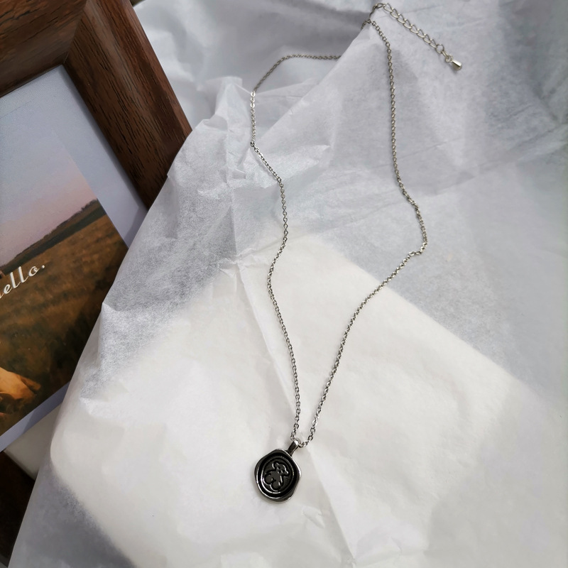 Dây Chuyền Mặt Hình Gấu Thời Trang Đường Phố Đơn Giản 22686