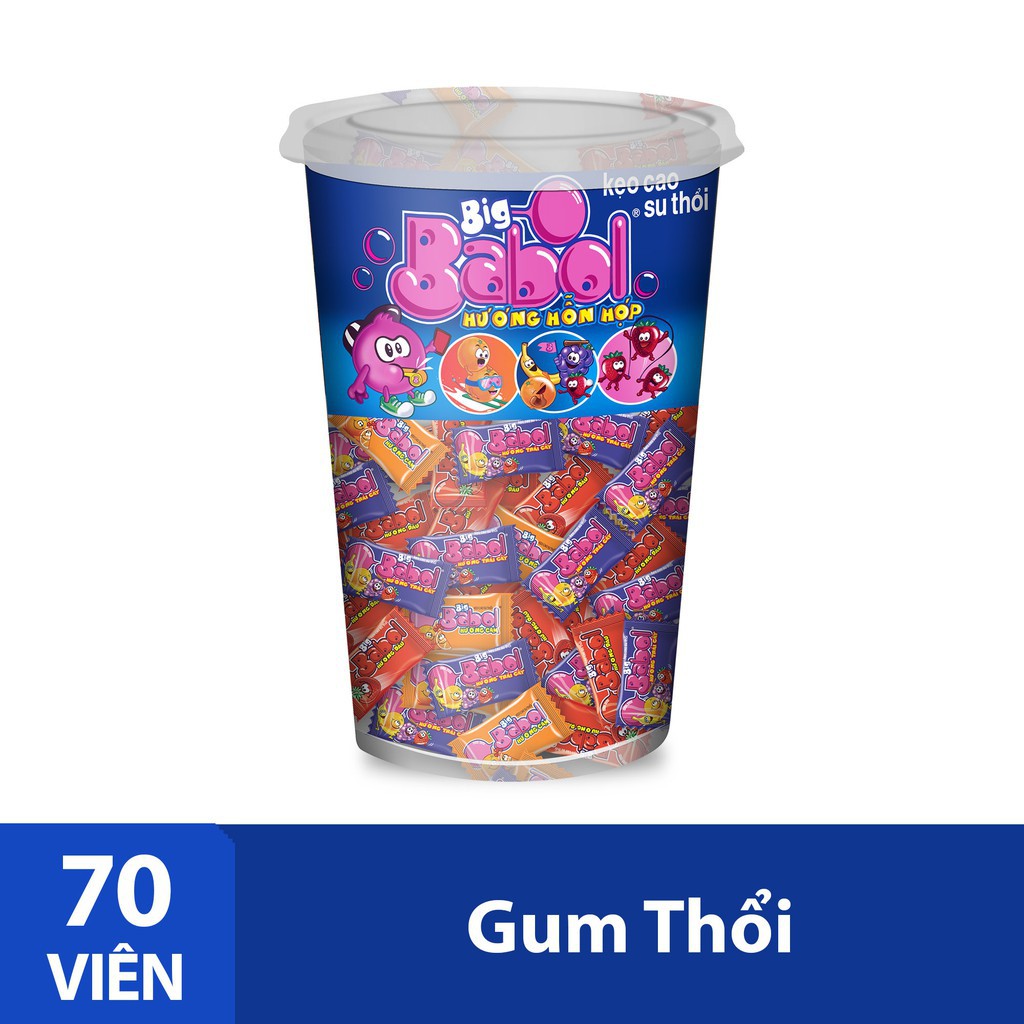 1 Chiếc Kẹo cao su thổi Big Babol