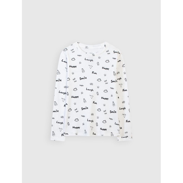 Áo phông dài tay bé gái TL21W008