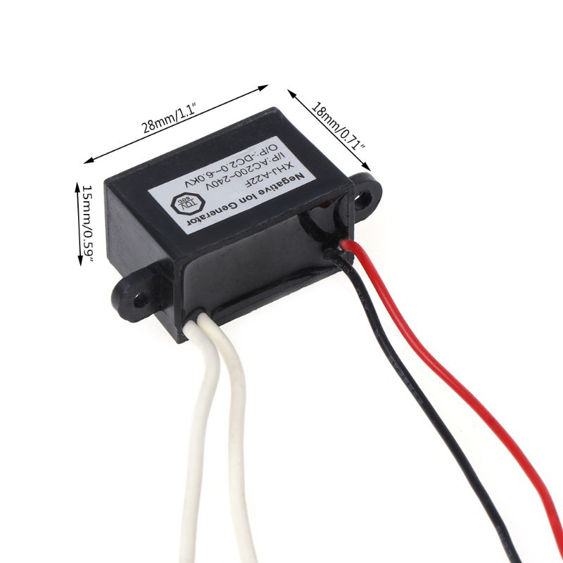 Bộ tạo khí ion âm cho xe hơi