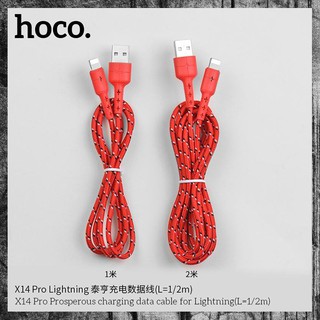 Cáp sạc iPhone dây dù Hoco X14 Pro