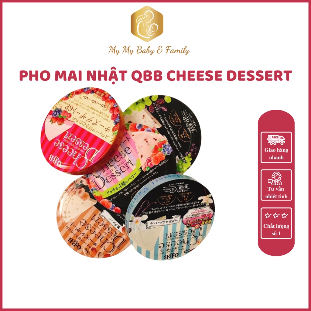 Pho mai Nhật QBB cheese Dessert