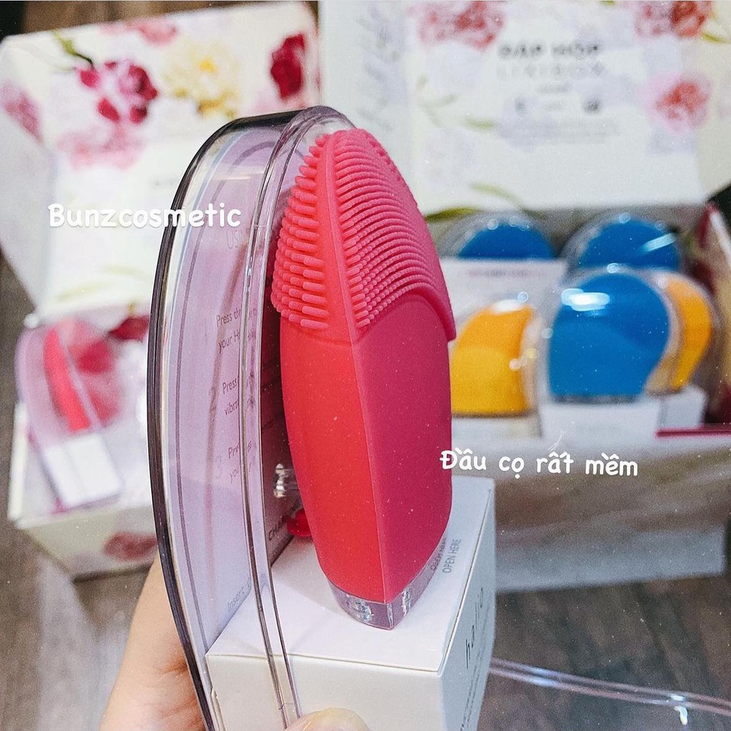 Máy rửa mặt Halio bảo hành chính hãng công nghệ Sonic Wave Cleansing