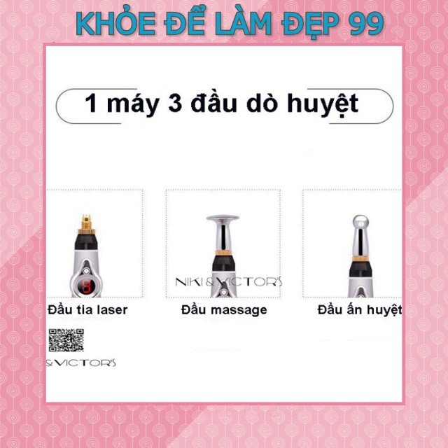 [Freeship] Bút Dò Huyệt Xung Điện Trị Liệu Tìm Huyệt Đạo [Hàng Chính Hãng]