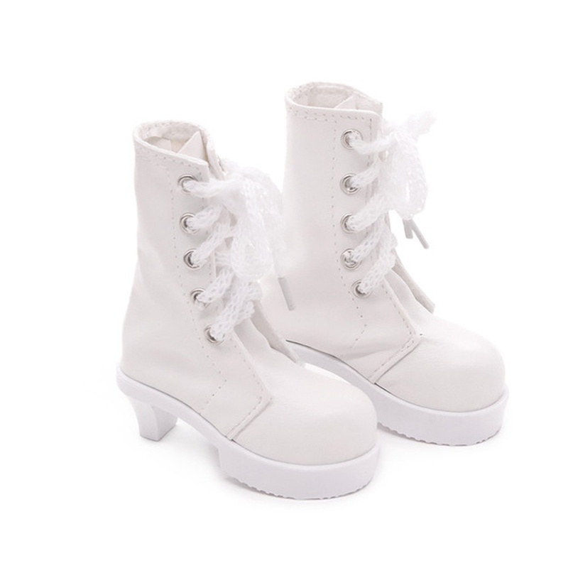 Đôi giày da thời trang cho búp bê 8cm 1/ 3