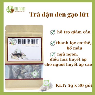Trà Đậu đen gạo lứt - trà thải độc, giảm cân