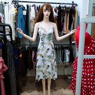 Đầm maxi cực xinh ( hàng nhập, sẳn có kèm hình thật )