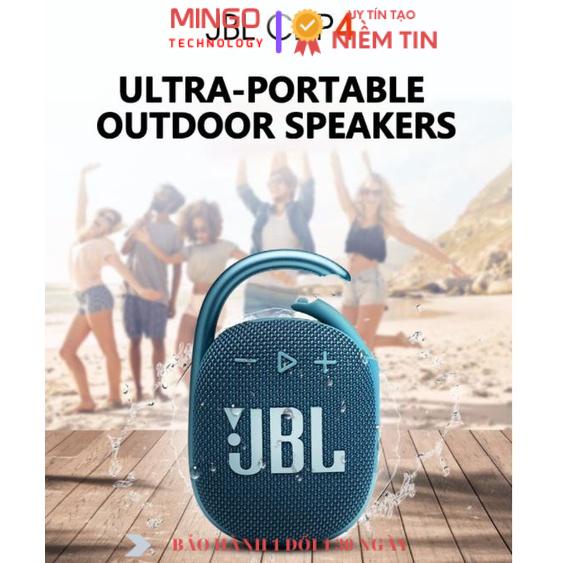 Loa BLUTOOTH JBL Clip 4 5.1 Mini Clip4 Loa Trầm Ngoài Trời Chống Nước IP67 Di Động Có Móc - BẢO HÀNH 1 ĐỔI 1