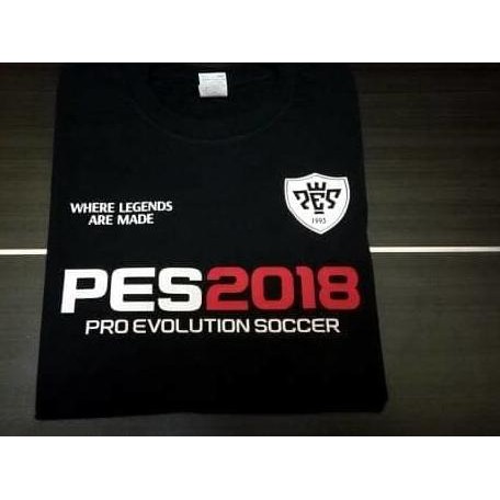 Áo Thun Họa Tiết Distro Pes Thời Trang 2018