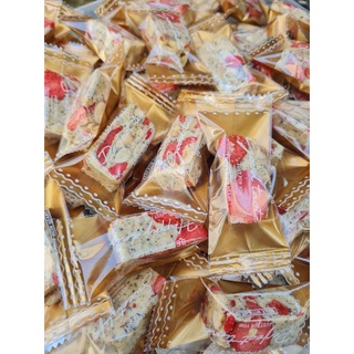 Kẹo nougat dâu bá tước lẻ 100g