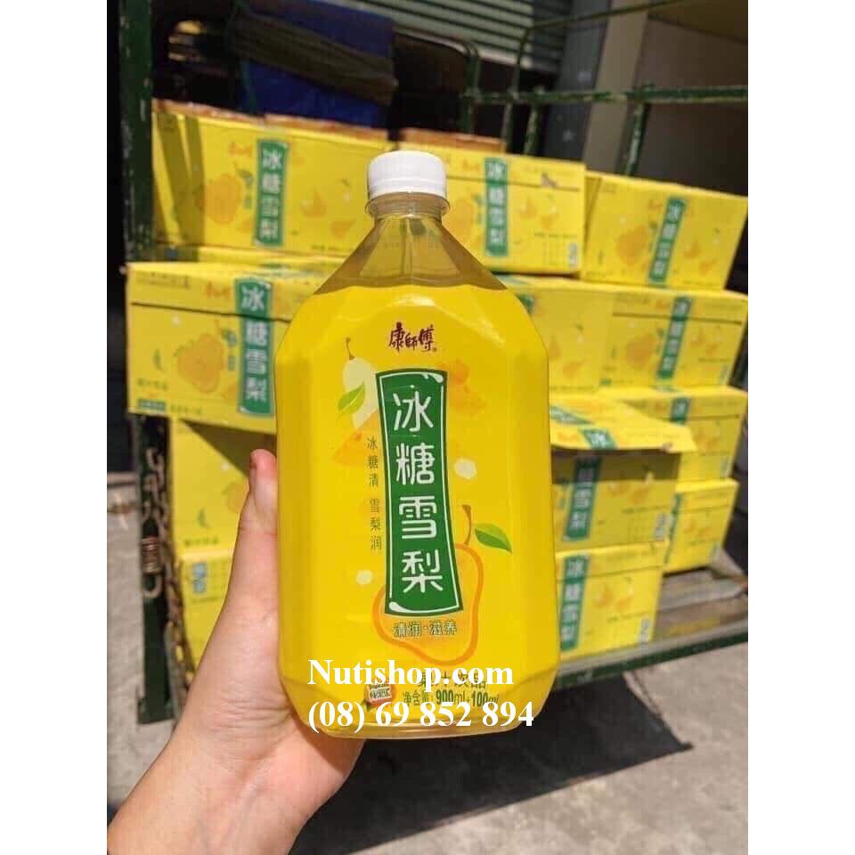 Nước lê đường phèn Đài Loan chai 1000ml