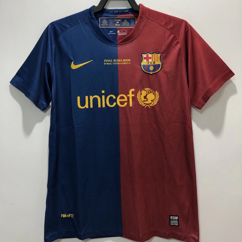 Áo Thun Bóng Đá Đội Tuyển Barcelona 08-09 S-2XL