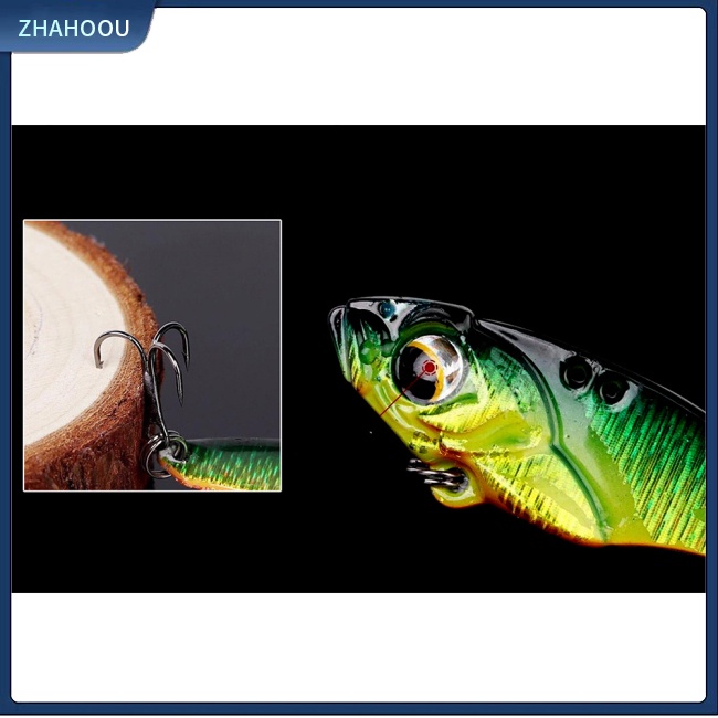 ☃Nhà☃ Mồi Câu Cá Giả Cao Cấp Bằng Hợp Kim Kẽm Đính 2 Lưỡi Câu 7g/14g