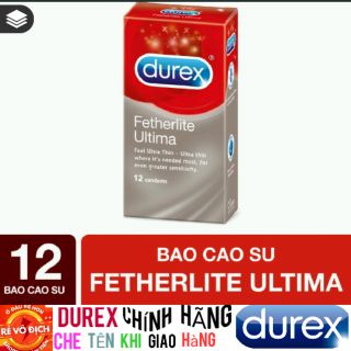 Bao cao su Durex Fetherlite Ultima 12 bao