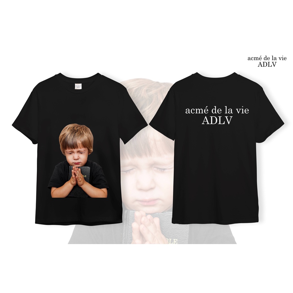 Áo ADLV Thun Cotton CAO CẤP   - Mẫu 10 - Bé Trai Cầu Nguyện