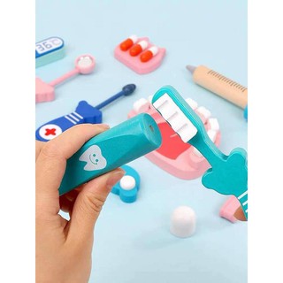 Đồ Chơi Bác Sĩ Bằng Gỗ [ Hàng Cao Cấp]