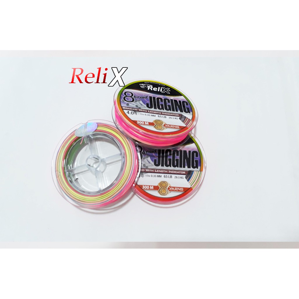 Dây Dù Câu Cá Relix Jigging 8 sợi 300 mét