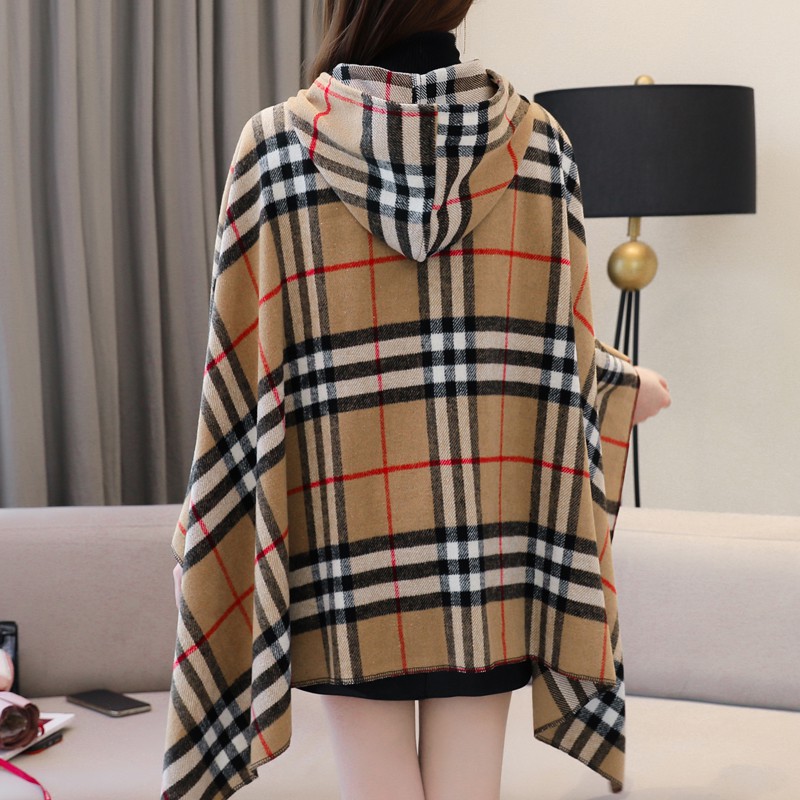 Áo Choàng Len Có Mũ Plus Size | BigBuy360 - bigbuy360.vn