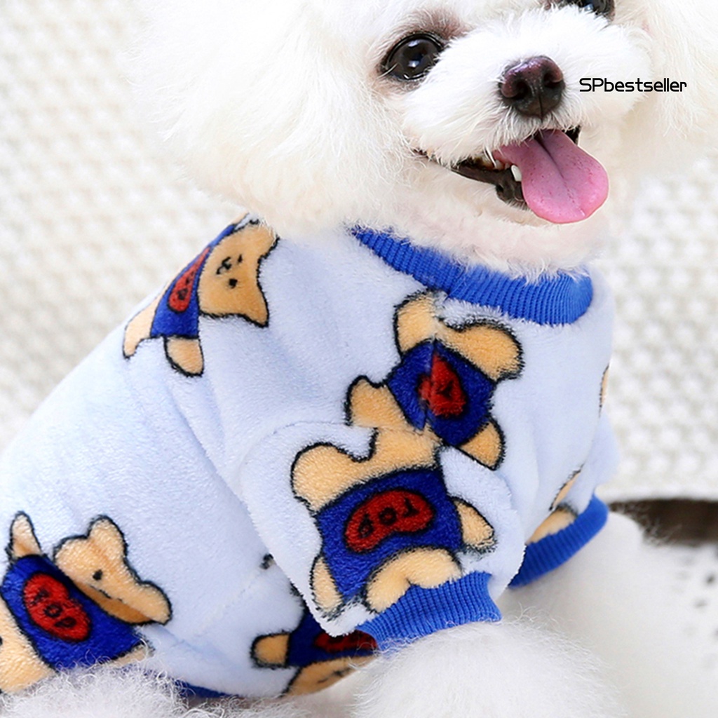 Trang phục hóa trang co giãn tốt họa tiết hoạt hình cho thú cưng