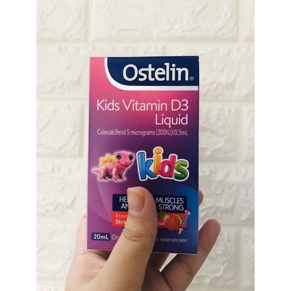 🍓🍓🍓 #VITAMIN D3 Liquid #OSTELIN