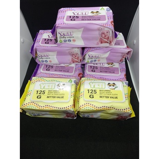 Combo 15 gói Khăn ướt JETI 125g, Không mùi, Hàng xuất khẩu-sạch sẽ, an toàn