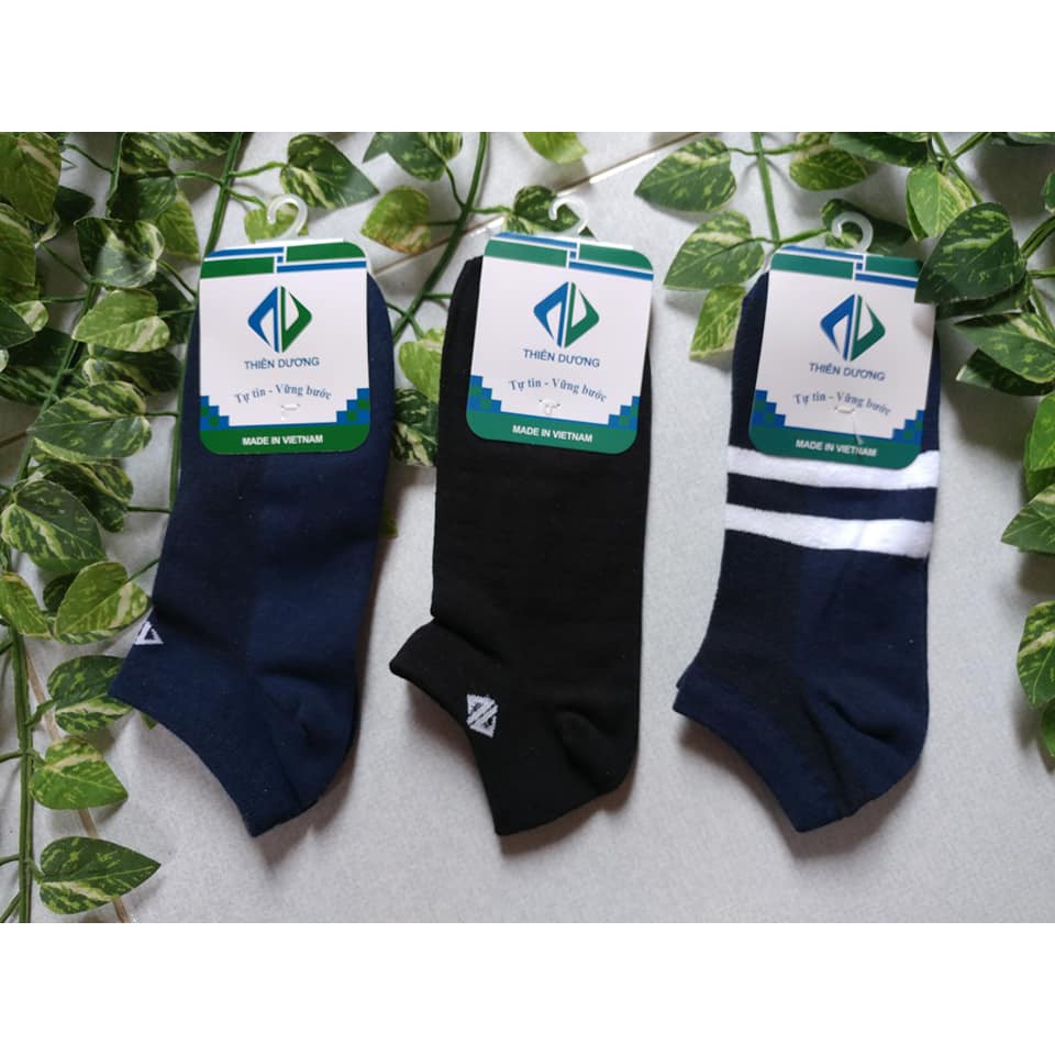 Tất nam cổ ngắn/khử mùi hôi chân/hàng MADE IN VIỆT NAM (mua 10 tặng quần ship nam hoặc 12 gói dầu gộ