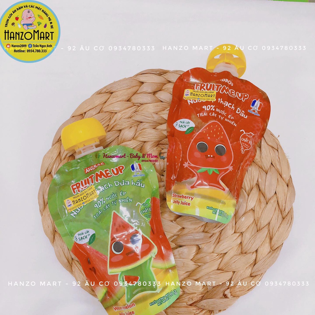 Nước ép thạch trái cây FRUIT ME UP cho bé