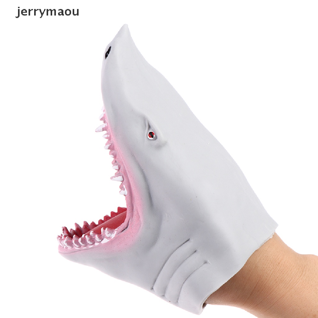 Con Rối Đeo Tay Hình Cá Mập Xám TPR Dùng Để Kể Chuyện