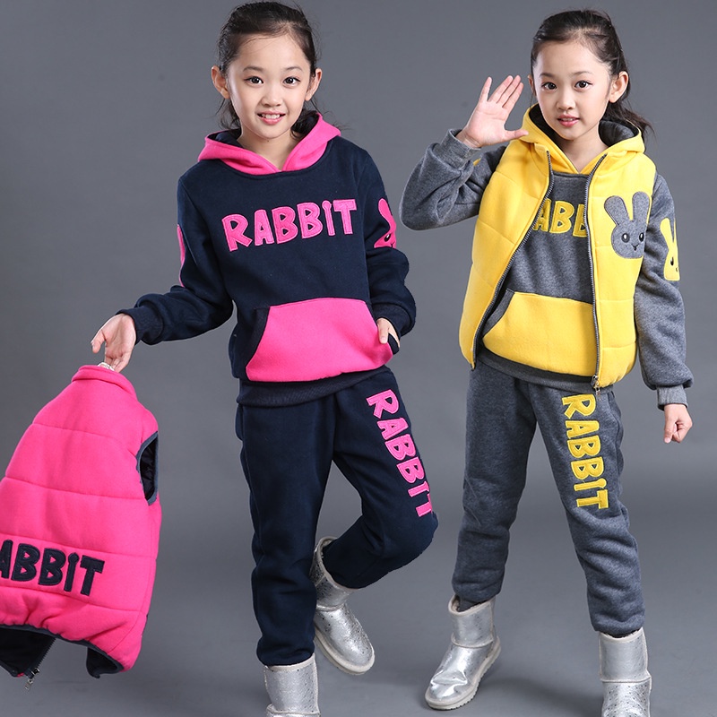 Set Áo Khoác Và Áo Khoác Hoodie Phong Cách Thể Thao Cho Nam Thời Trang Mùa Đông Cho Nữ, Tổng cộng 3 Miếng.